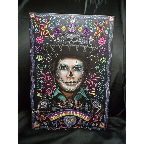 Mattel Barbie 2024 Dia De Muertos Day of the Dead Ken Barbie Signature Doll - Picture 1 of 6